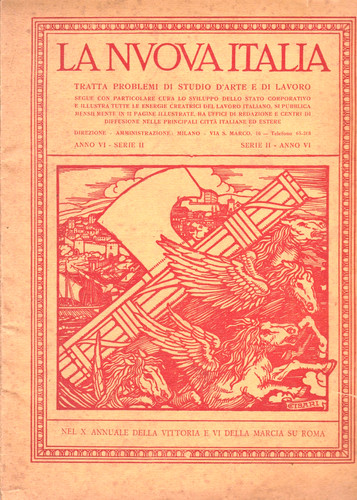 Rara rivista nuova italia - rara,