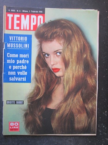 Tempo 1956 brigitte bardot - tempo,