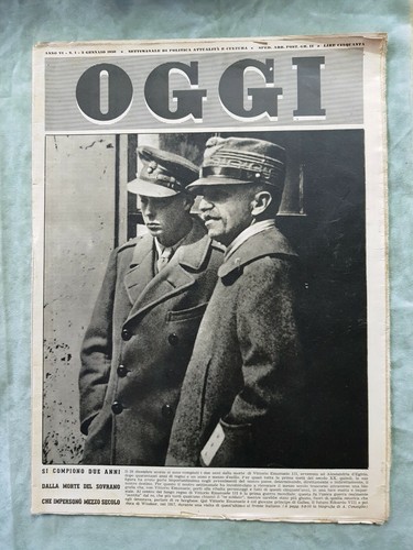 Vintage magazine rivista oggi - vintage,