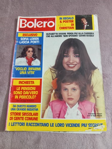 Bolero settimanale elisabetta - settimanale,